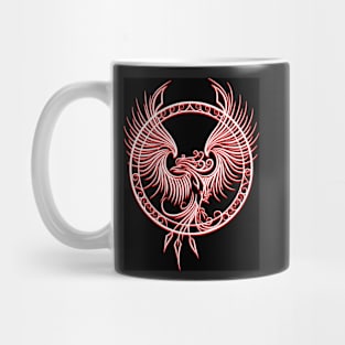 Phoenix Emblem in Circle Mug